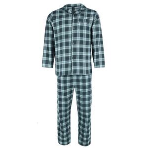 Wanted Men's 100% Cotton Flannel Long Pajama Set